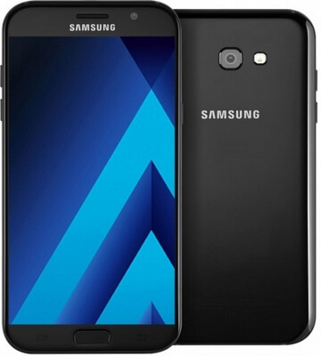 Замена тачскрина на телефоне Samsung Galaxy A7 (2017)